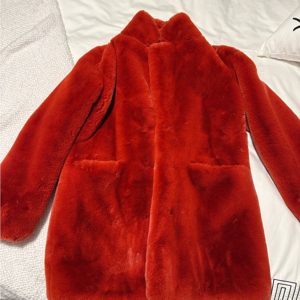 Apparis Red Teddy Jacket